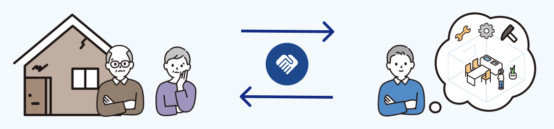 空き家のイメージ