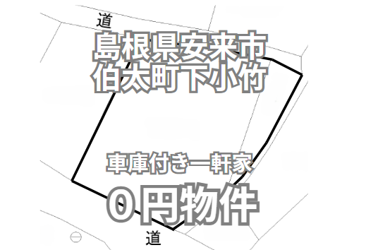 車庫付き一軒家をお譲りします。